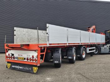 Pacton 2 X STEERING AXLE / LIFT AXLE / HIAB ROLLER CRANE